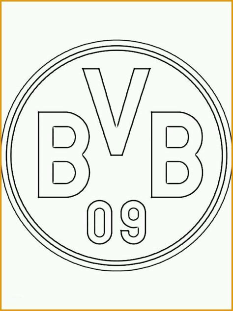 bvb logo ausmalen